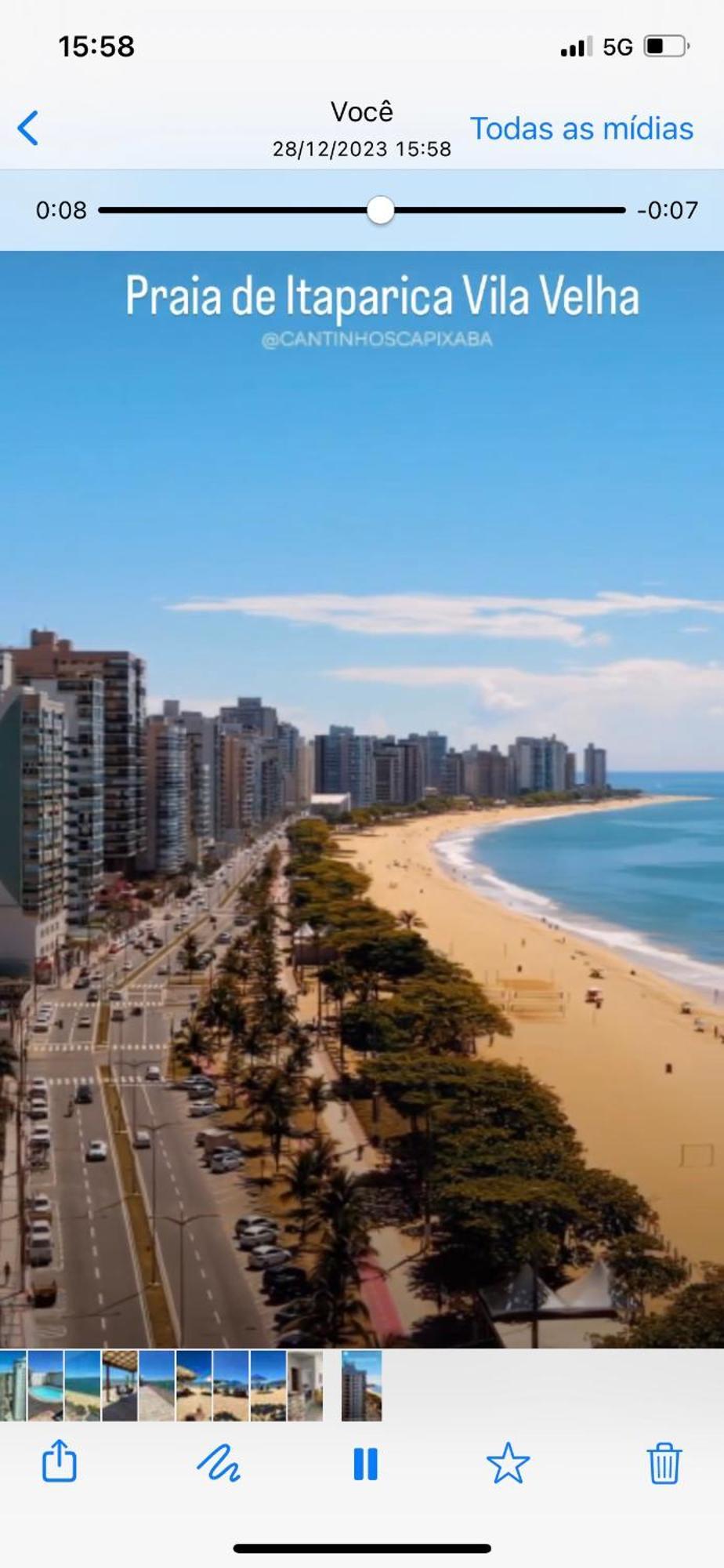 Flat Frente Mar Com Varanda Vila Velha (Espirito Santo)