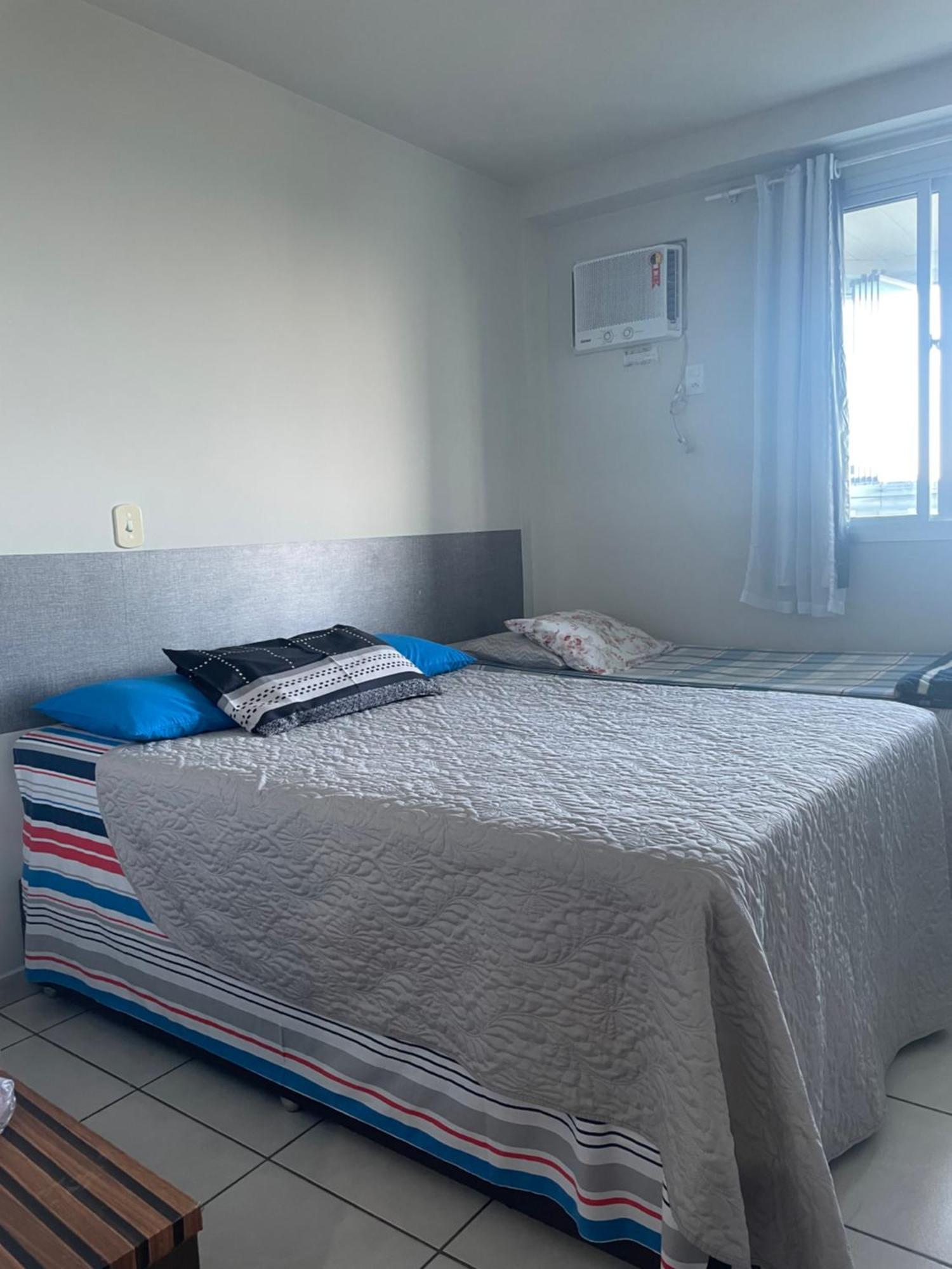 Flat Frente Mar Com Varanda *